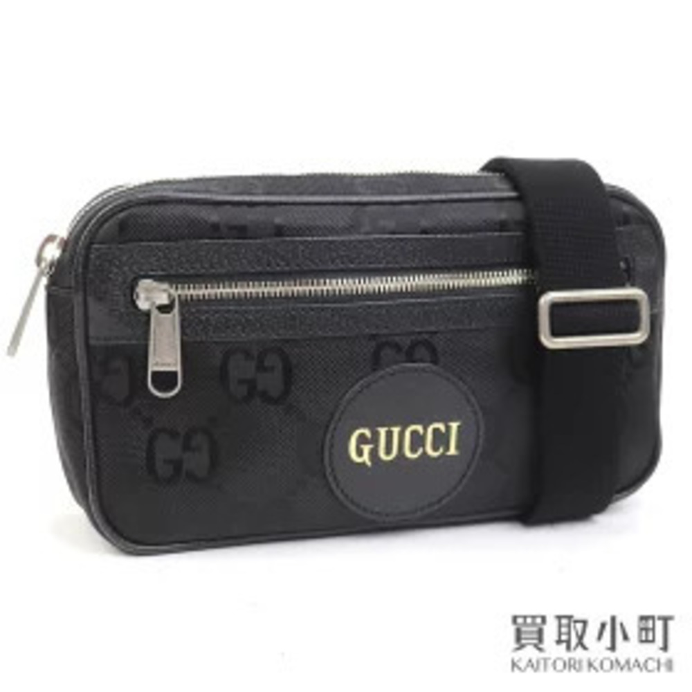 Gucci Off The Grid Belt Bag Black Waist Clutch Crossbody Sling Shoulder